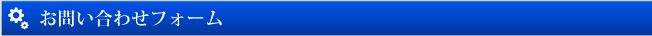 お問い合わせフォーム